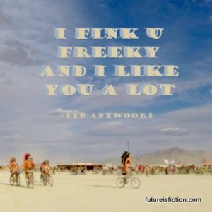 Die Antwoord - I Fink U Freeky and photos of cool burners