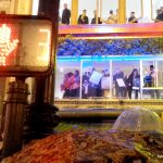 Protest party in San Francisco as Women's March goes by.