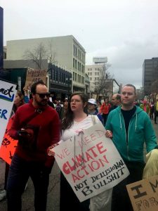 protestors at the Oakland Womens March 2017